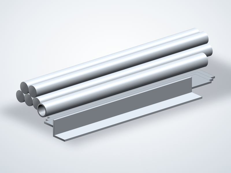 Aluminium / Silver Products – representative illustration